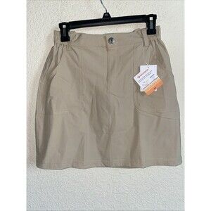 Naviskin Skort Womens Stretch Tennis Golf Athletic Zip Pocket Hiking UPF New  S